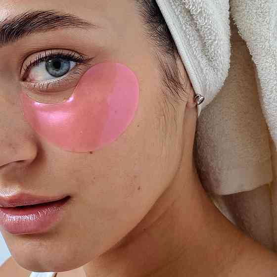 Розгладжувальні патчі з біо-ретинолом Hillary Bacuchiol Wrinkle Correcting & Eye Lift Patches, 60 шт Київ