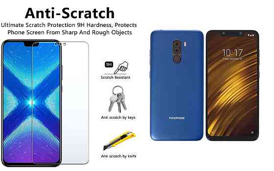 Захисне скло NeoGlass для Xiaomi Pocophone F1 – надпрозоре та стійке Київ