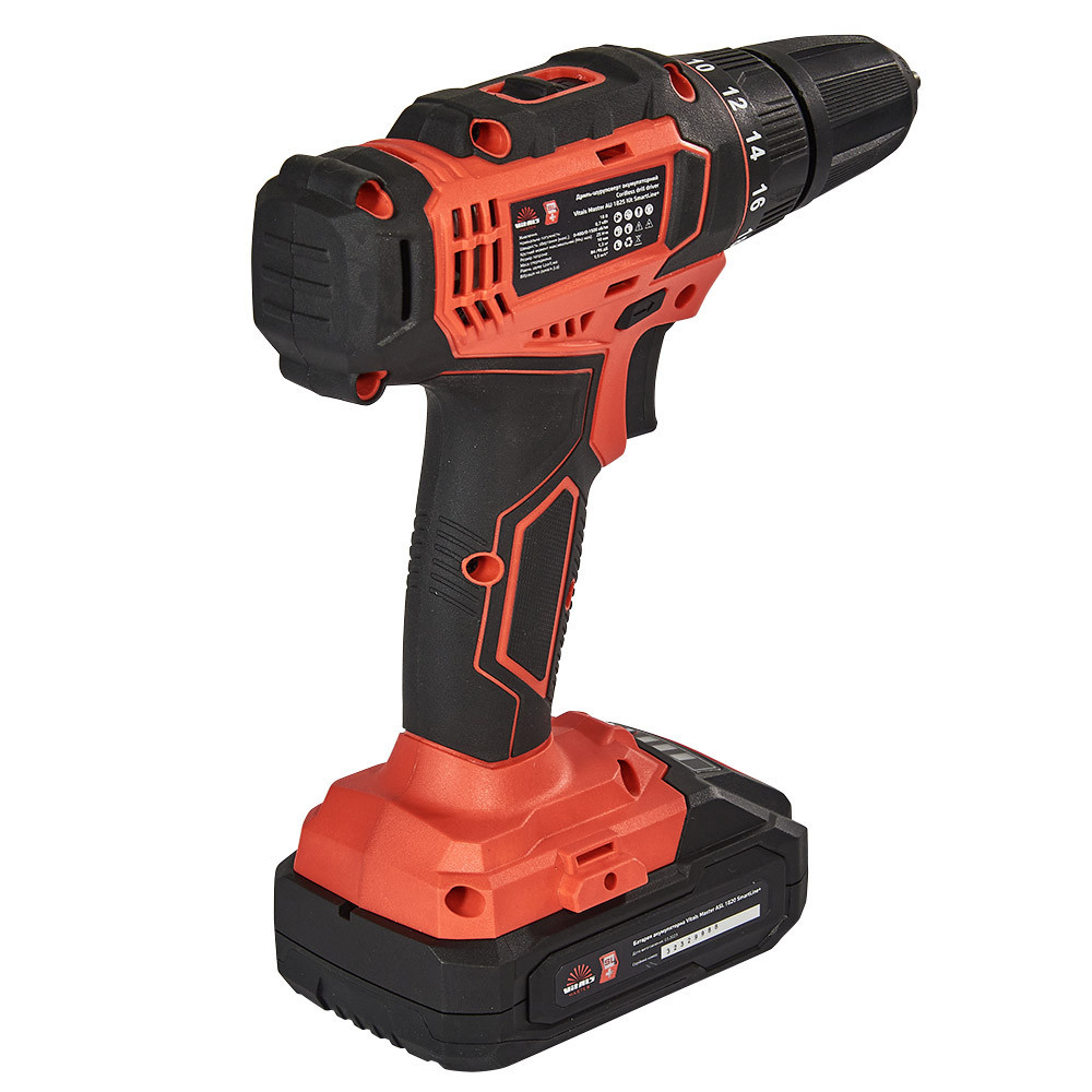 Дриль-шурупокрут акумуляторний Vitals Master AU 1825 Kit SmartLine+ Харків - фото 6