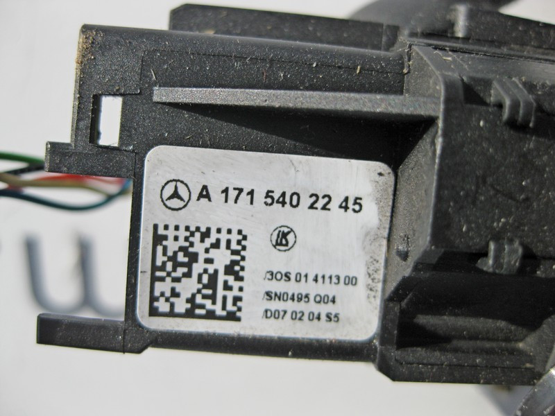 Mercedes-Benz  A1715402245 Підрульовий перемикач поворотів та склоочисника E-Class W211 CLS C219 G-Class W463 SLK R171 Одеса - фото 4