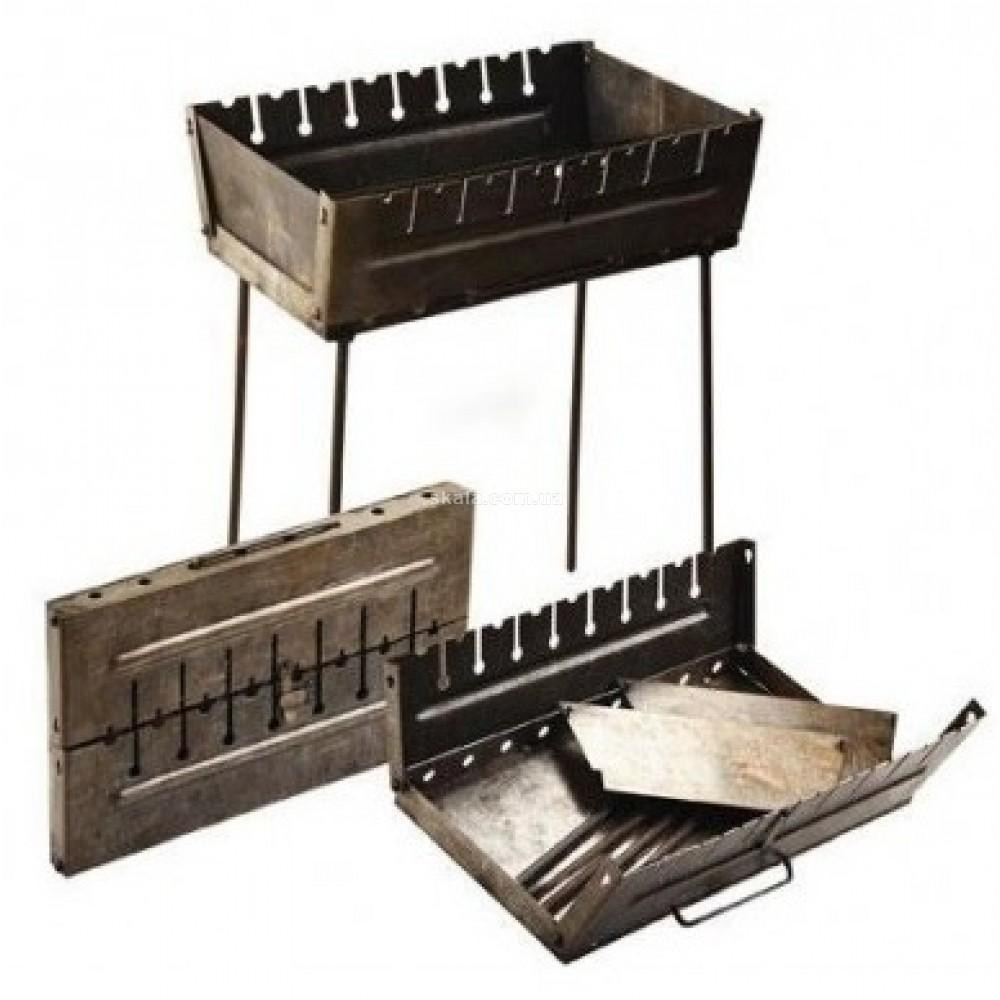 Мангал-чемодан 8 шампурів 3 мм Харків - фото 5