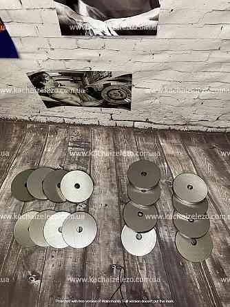 Диски 2, 3, 4, 5, 10 кг на гриф 25 мм Гантели, гири, штанги и диски металлические Киев