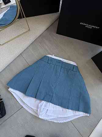 Женская базовая юбка-шорты турецкий джинс 46 Одесса