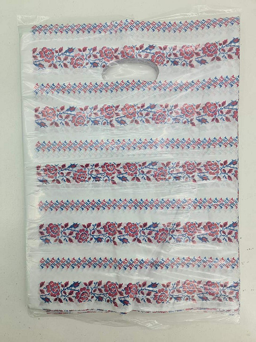 Пакеты с вырубной ручкой (25*35)