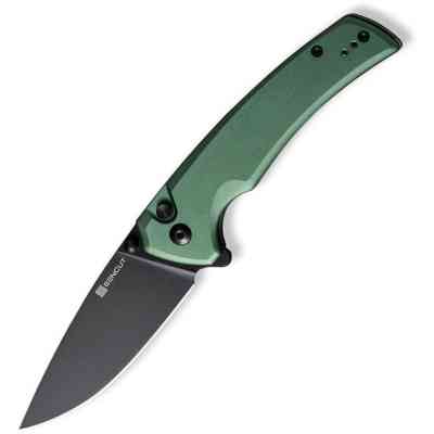 Ніж Sencut Serene, Green Aluminum, Darkwash (S21022B-5) Вінниця