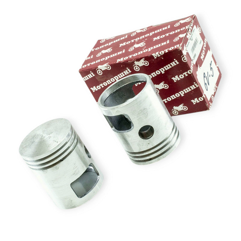 Поршень ЯВА 6V 5р комплект 2шт голые мотоцикл Мукачево - изображение 1