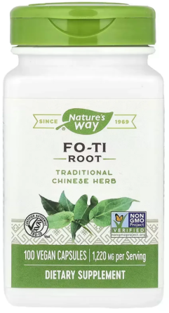 Горець багатоквітковий корінь 1220 мг Nature's Way Fo-Ti 100 капс Київ