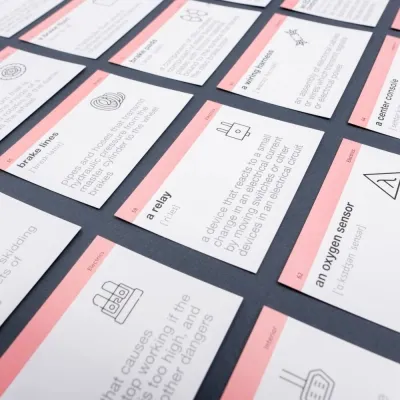 Обучающий набор English Student Карточки для изучения английского языка Car Mechanic (укр.) (591226003) Винница - изображение 4