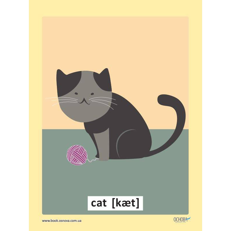 Демонстраційні флеш-картки Англійська мова ЗПП 051 двосторонні Вінниця - фото 4