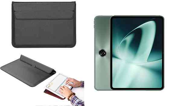 Чохол-конверт VitoCase для OnePlus Pad, Pad 2, Pad Go, Pad Pro, з функцією підставки для планшета Чорний Київ