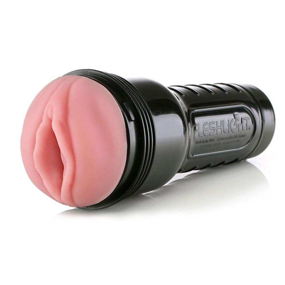 Мастурбатор вагина в колбе Fleshlight Pink Lady Mini-Lotus, с рельефом, киберкожа, бежевый Sex Aura Киев - изображение 4