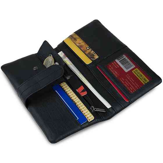 Кошелек универсальный Vintage 14913 Черный Киев