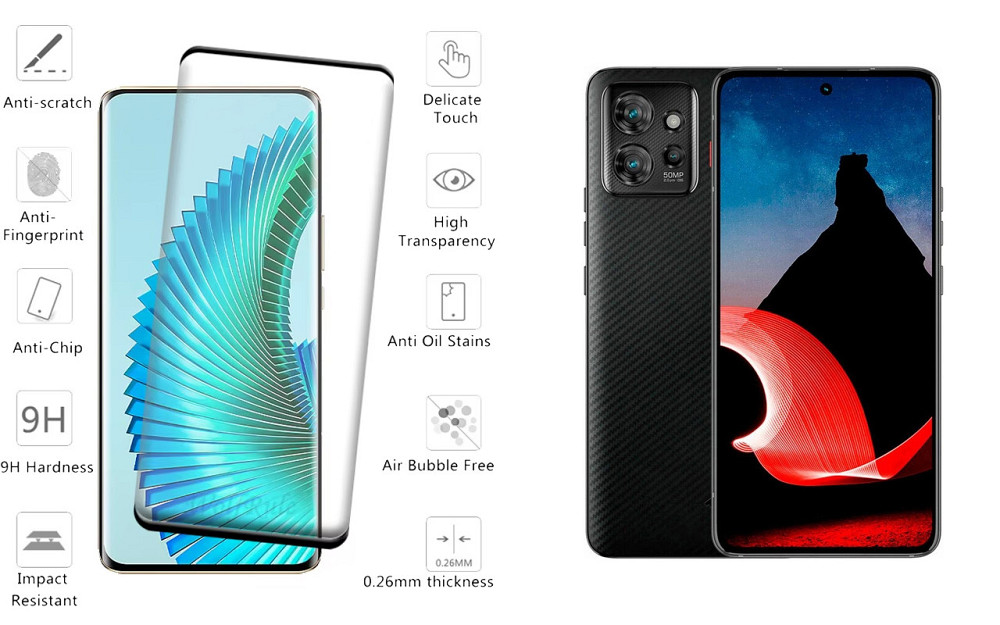 Захисне скло HyperGlass Pro для Motorola ThinkPhone – максимальна чутливість та захист Київ - фото 2