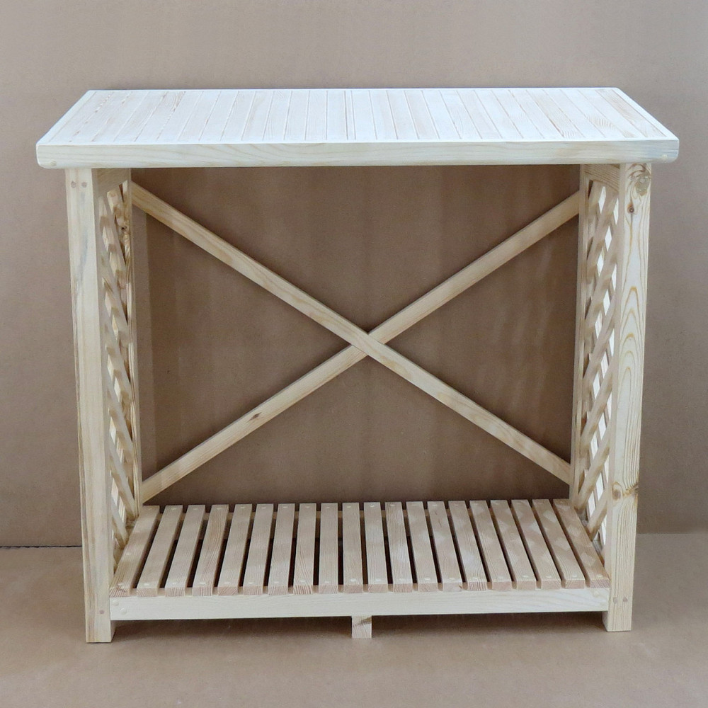 Дровница деревянная 