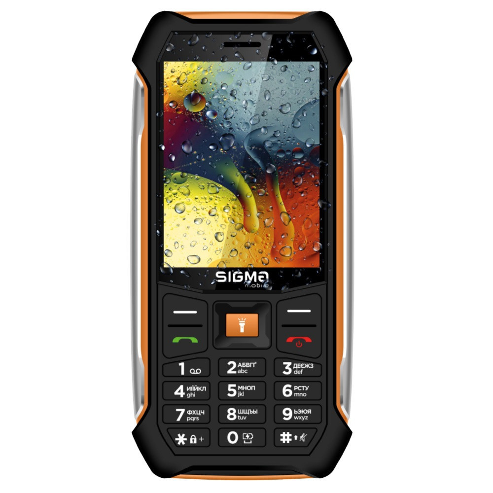 Мобільний телефон Sigma mobile X-style 323 Rain Black/Orange (4827798885727) ( 14317 ) Харьков - изображение 1