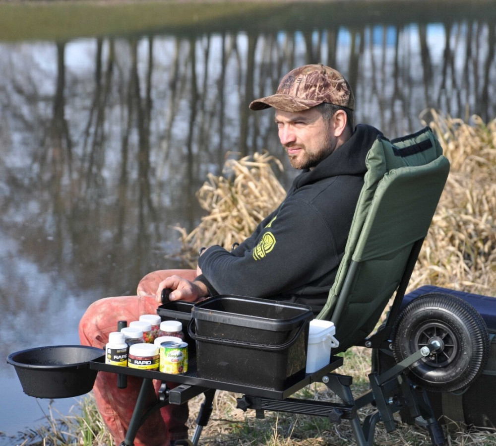 Крісло Коропове для риболовлі навантаження до 150 кг Mivardi "Chair Feeder Master" (M-CHFMA) Нововолинськ - фото 5