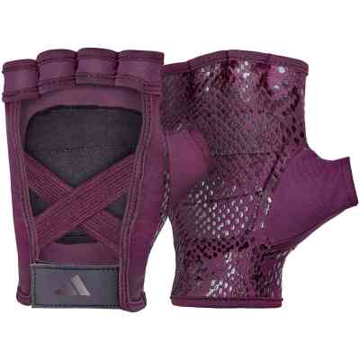 Рукавички для фітнесу Adidas Women's Training Gloves ADGB-15023 фіолетовий M (885652026093) Вінниця