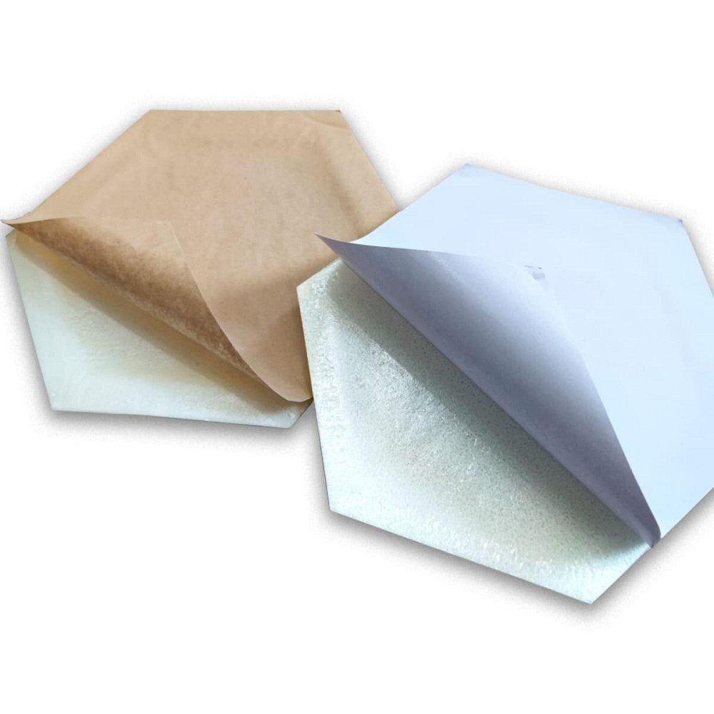 Декоративний самоклеючий шестикутник під шкіру 200x230мм Зелений (1102) SW-00000742 Київ - фото 8