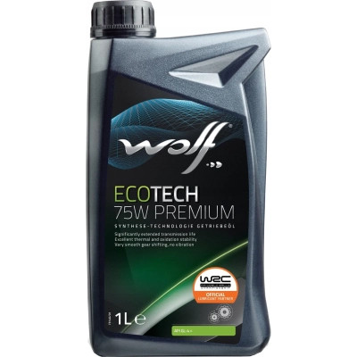 Трансмісійна олива Wolf ECOTECH 75W PREMIUM 1л (1048869) Вінниця - фото 1