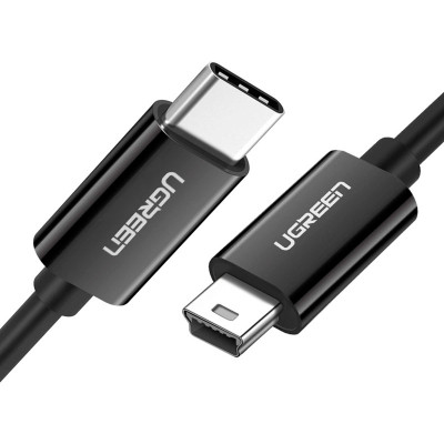 Дата кабель USB-C 2.0 AM to Mini 5P 1.0m US242 black Ugreen (50445) Винница - изображение 2