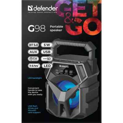 Акустична система Defender G98 Black (65098) Вінниця
