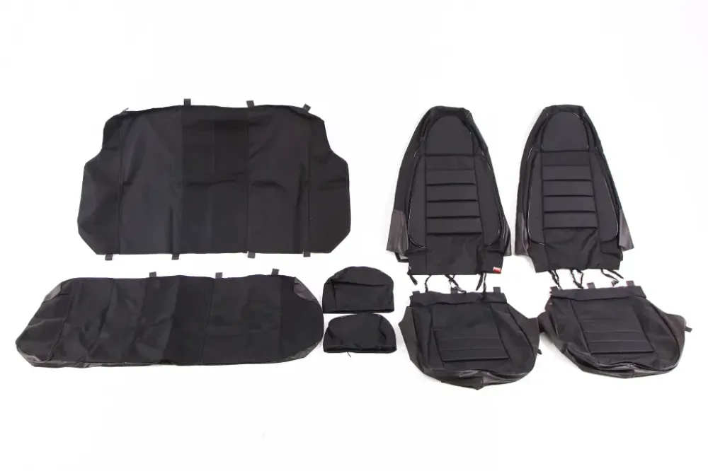 Чихли на сидіннях 2109 Avto-fortuna Пілот з паралоном чорні (2115) Вінниця - фото 1