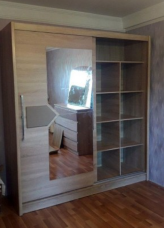 Шафа 2Д 200 см Аляска Дуб апріл / Мусонне дерево Львів