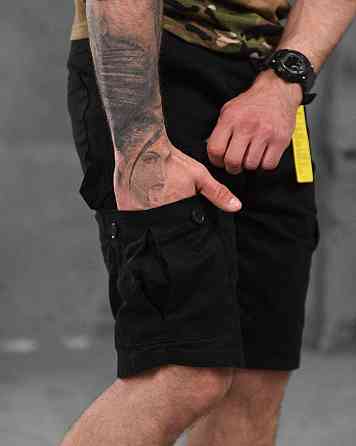 Тактические шорты Loshan black  ФФ6112 Одесса