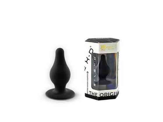 Анальна пробка SilexD (Model 2 size XS) двошарова, силікон+Silexpan, діаметр 2,9 см Sex Aura Київ