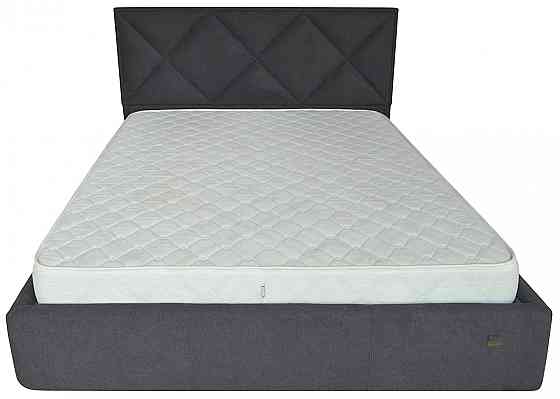 Кровать Двуспальная Leeds Standart 160 х 200 см Мисти Dark Grey A1 Темно-серый Днепр