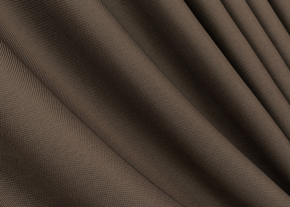 Комплект штор VR-Textil рогожка преміум TERRA LUXE 100х270 2шт і Тюль 300х270 1861ш-115т шоколадний з білим 71-079/1 Київ - фото 7