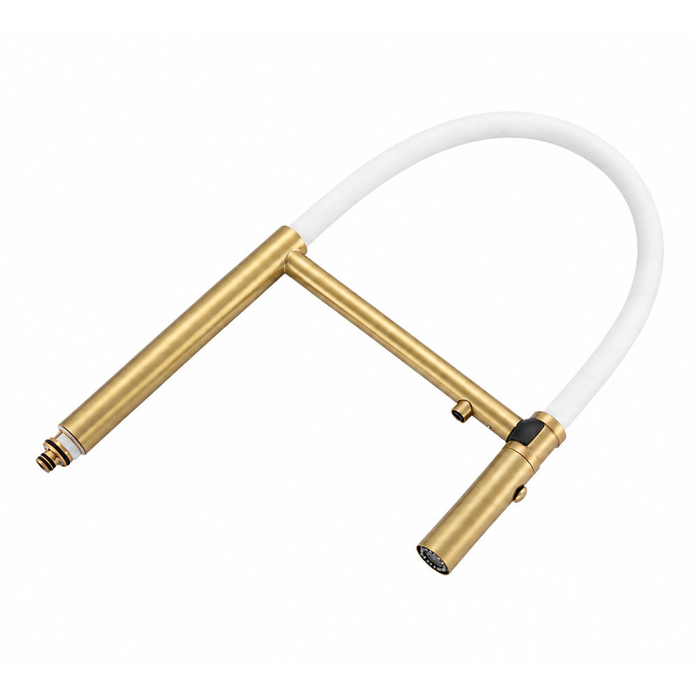 Кухонная мойка GAPPO GS 7547-13 PROFI 750*470 в комплекте со смесителем (3.0/0.8 мм) золото/сатин Киев - изображение 7