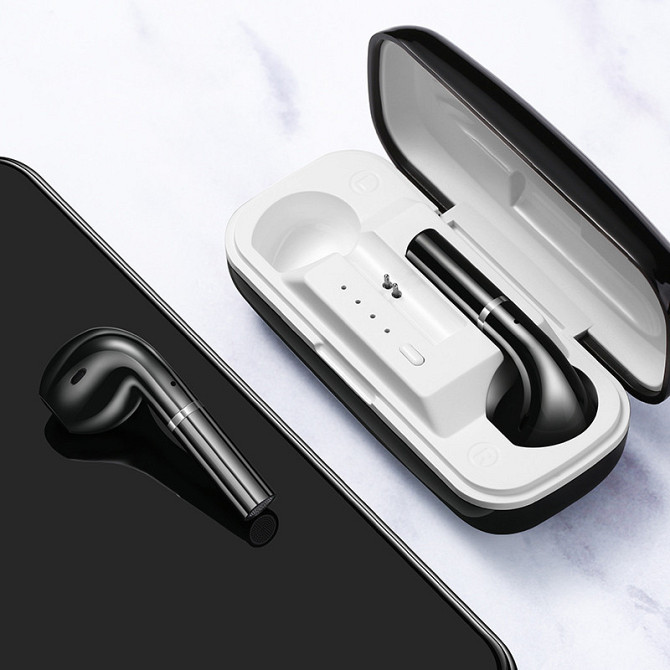 Бездротові TWS навушники Joyroom JR-T06 mini Bluetooth 5.0 (Чорні) Миколаїв - фото 1