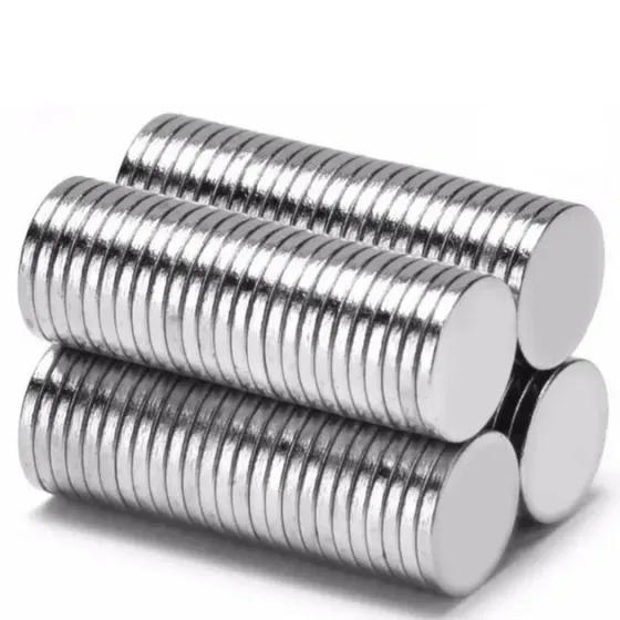 Неодимові магніти 10x2 мм, комплект 10 шт. для дому та майстерні Київ