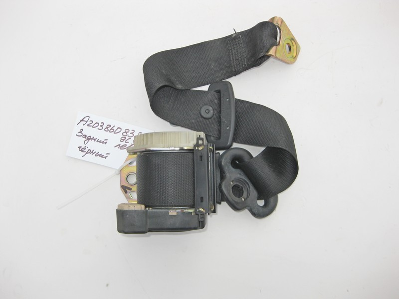 Mercedes-Benz  A2038608385 9C94 Ремінь безпеки задній лівий чорний C-Class W203 Одеса - фото 1