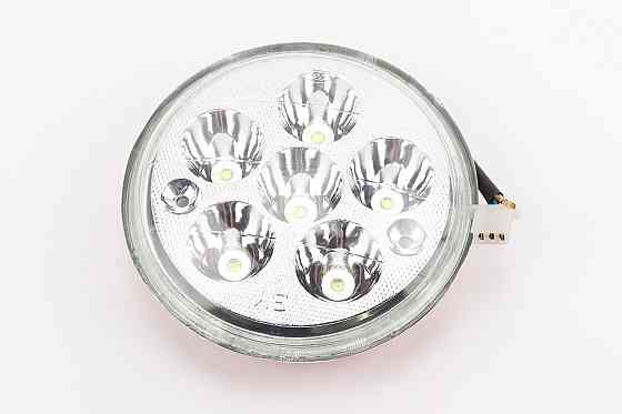 Фара кругла передня частина DELTA/ALPHA 5+1-LED, d-140mm, TUNING Киев