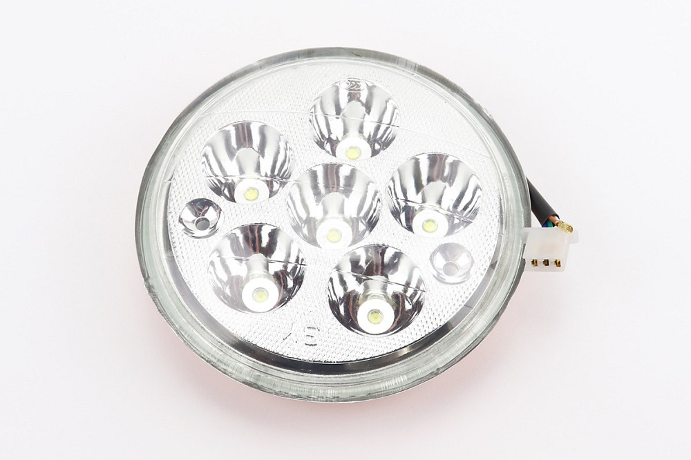 Фара кругла передня частина DELTA/ALPHA 5+1-LED, d-140mm, TUNING Киев - изображение 1