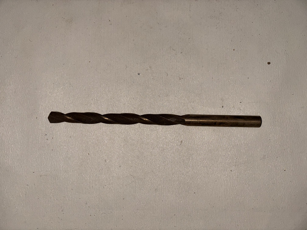 Свердло з циліндричним хвостовиком 10.2 мм (подовжене). Р6М5. СССР. Харків - фото 1