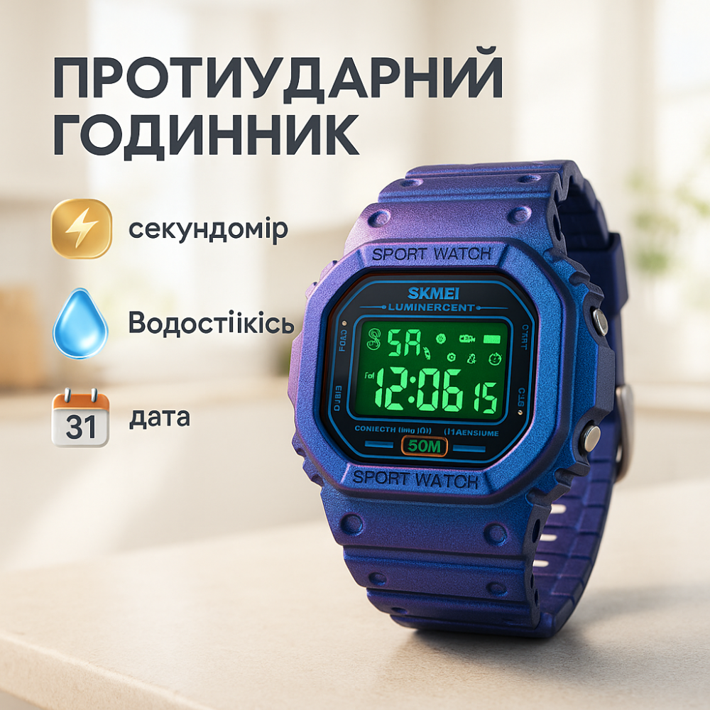 Спортивні наручні годинники, Чоловічі круглі спортивні годинники Оригінальні чоловічі NB-99 Львів - фото 18