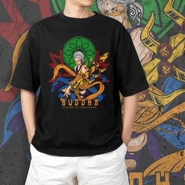 Футболка мужская с принтом Record of ragnarok Будда 2 Размер 48 Днепр - изображение 3