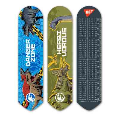 Закладки для книг Yes 2D Jurassic World блакитна (708143) Вінниця