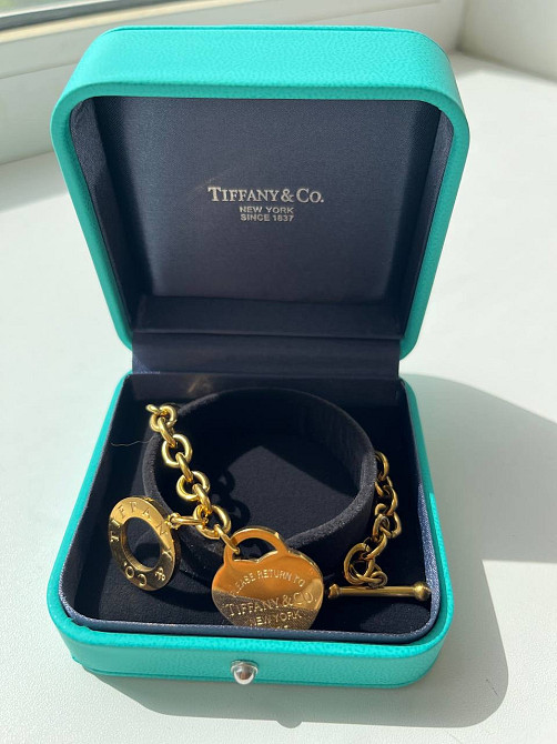 Tiffany / Тіффані подарункове паковання преміум під браслет — коробочка, зовнішня коробочка, пакет, мішечок, картка Одеса - фото 2