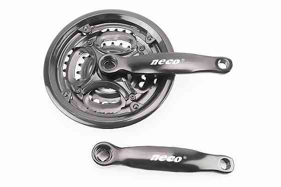 Шатуни "квадрат" 152мм, 42.34.24T MTB, чорні NSS-3001 Київ