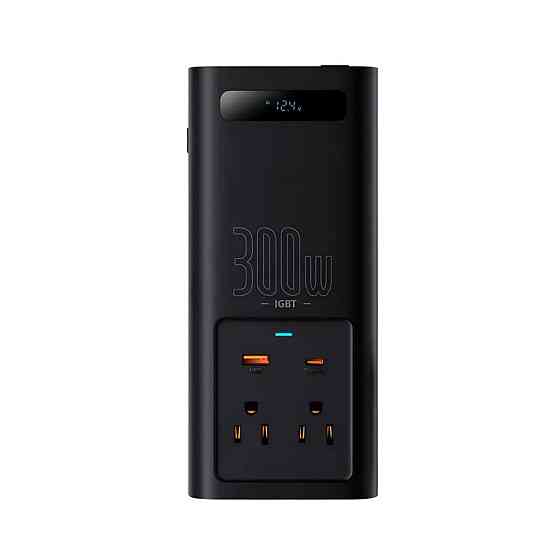 Автомобильный инвертор Baseus IGBT Power Inverter 300W Black CGNB010001 Одесса