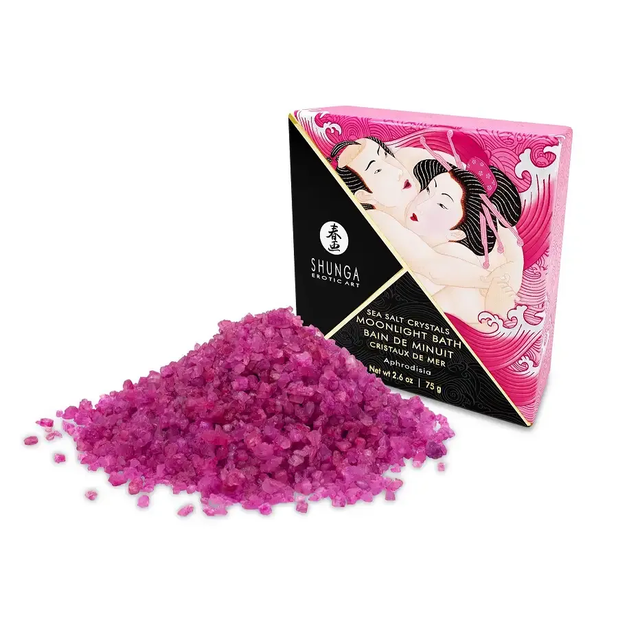 Сіль для ванни Shunga Moonlight Bath – Aphrodisia (75 мл), сіль Мертвого моря, ароматичні олії Львів - фото 2