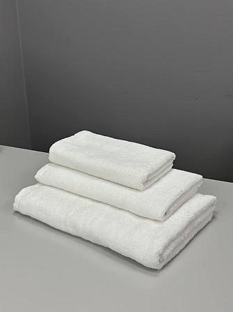 Полотенце однотонное Ideal Textile 70х140 см 400 г/м2 (56860923) Білий Черновцы - изображение 4