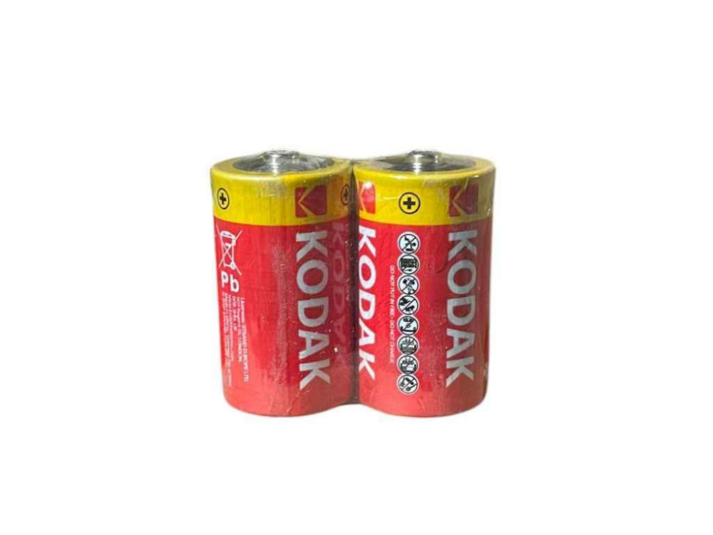 Батарейка сольова R20/D 2шт (спайка) ТМ Kodak Київ - фото 1