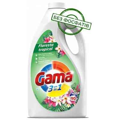 Гель для стирки Gama Floresta Tropical С ароматом тропических цветов 4.05 л (8435495834342) Винница