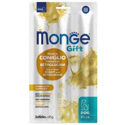 Ласощі для собак Monge Gift Dog Immunity support кролик з нуклеотидами 45 г (8009470085397) Вінниця