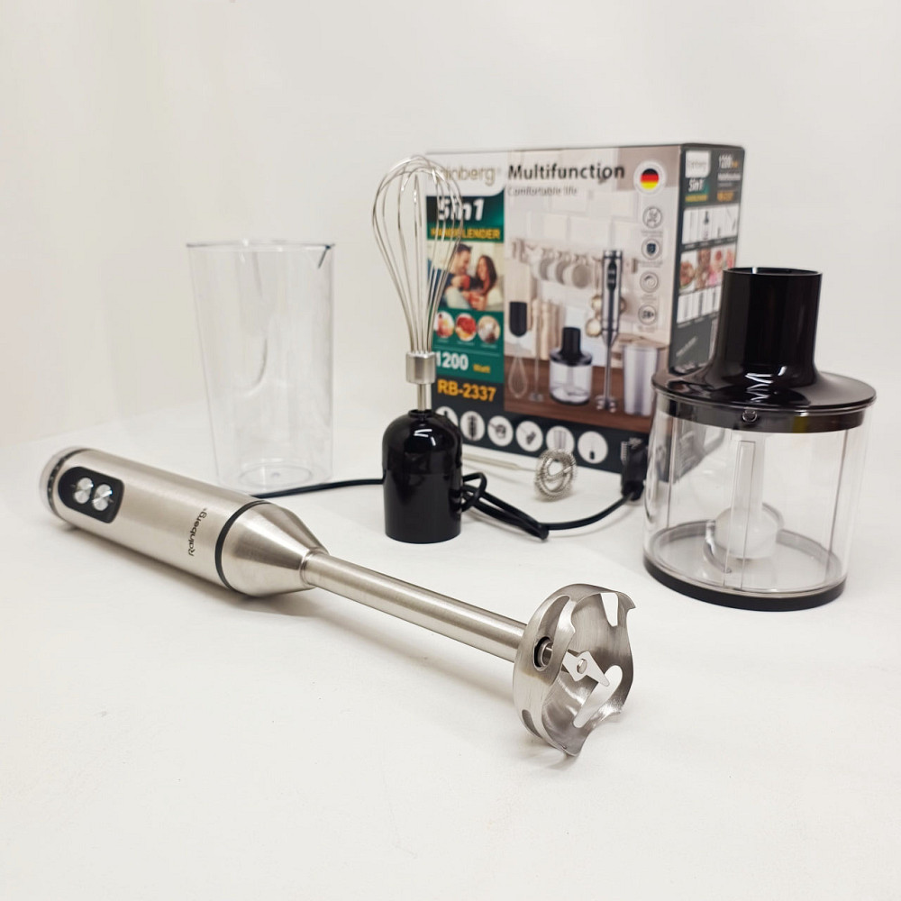 Блендери кухонні, Блендер з гострими сталевими лезами, Блендер для смузі та соусів DF-50 Львів - фото 6